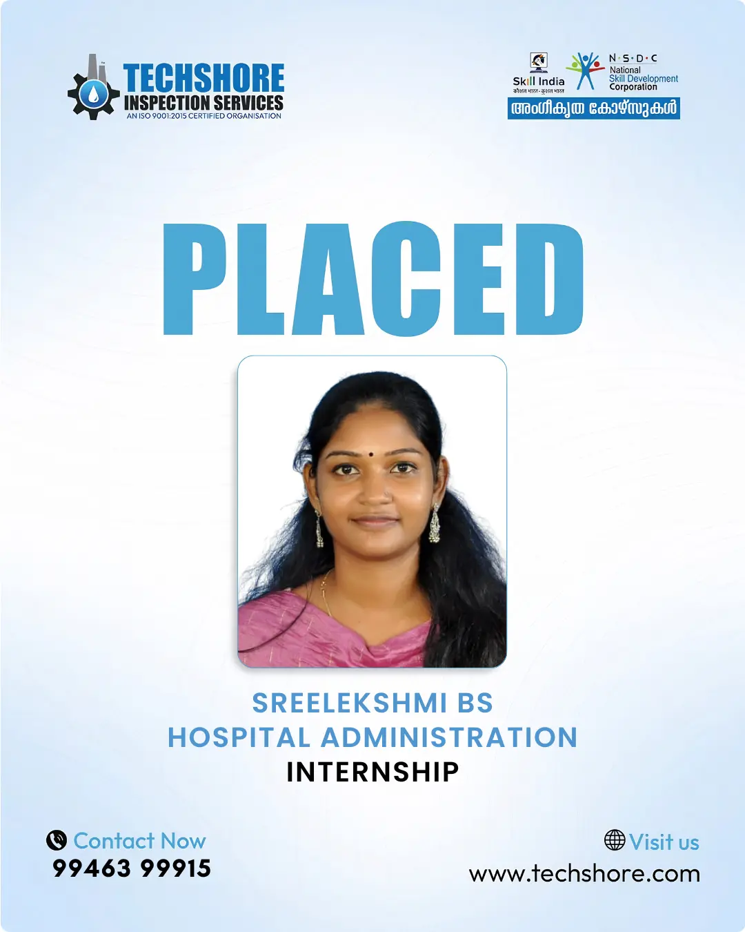 Placement student